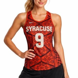 Nike Syracuse Orange and Black Athletic Tank Size Medium